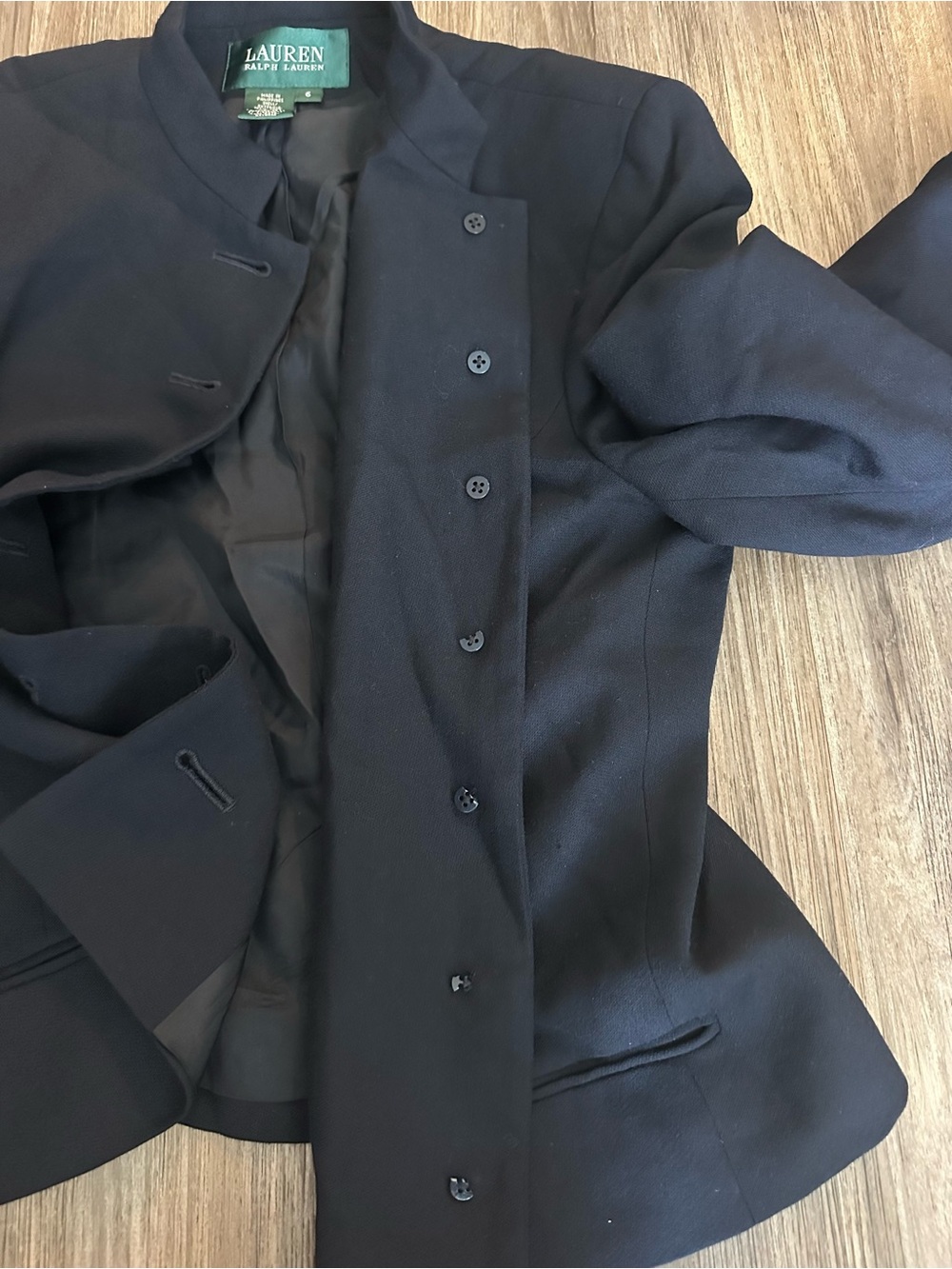 Ralph Lauren dark navy  Blazer with Gold Buttons - Picture 7 of 7